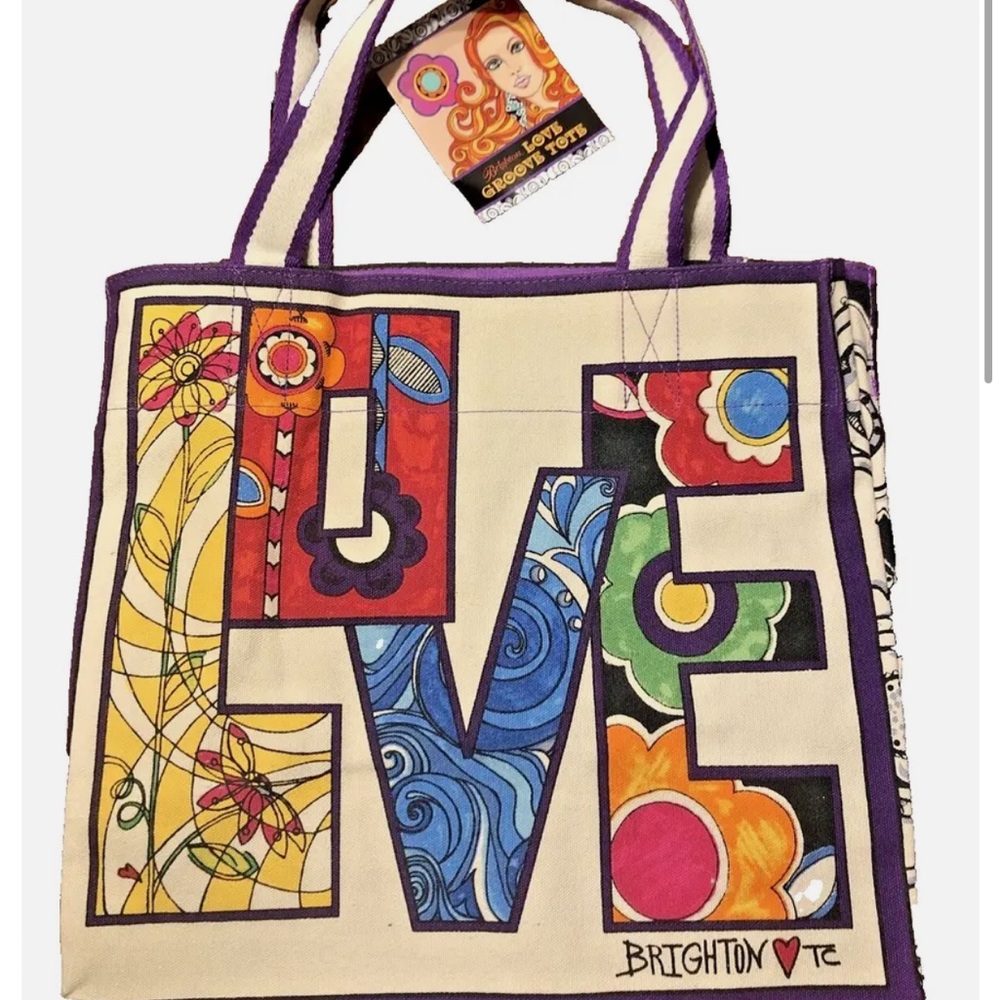 NWT ***RARE*** BRIGHTON love groove tote